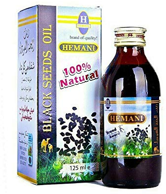 MAWANS Black Seed Oil Herbal 125ml 100% Pure Natural Extract Medical Halal Cold Pressed Glass Bottle 1 Pack Anti oxidant