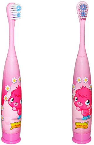 alles-meine.de GmbH elektrische Zahnbürste - Moshi Monsters - Poppets Katze - Kinder & Baby/Batterie betrieben - hochwertige Borsten - Kinderzahnbürste & Babyzahnbürste - M..