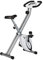 Ultrasport F-Bike Folding Exercise Bike 286 lbs Capacity, Extra Silent with Relax Foam Seat I Exercise Bikes for Home Use, Exercise Bike Foldable, Indoor Bike (white-silver)