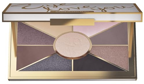 Mirabella Eye Love You Neutral Shimmer Eyeshadow Palette - Makeup Palette w/Ultra Pigmented Pressed Powders, Creamy Matte & Shimmer Metallic Eyeshadow Palette - Undressed