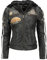 Urban Leather 58 - Giacca Moto Donna in Pelle con Protezioni Per Schiena, Spalle e Gomiti Omologate CE, 3XL
