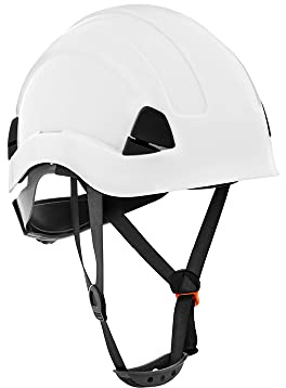 Jackson Safety CH300 Climbing-Style Hard Hat - Non-Vented Construction Helmet with Chin Cup - ANSI Z89.1 & OSHA Compliant - (Multiple Colors)