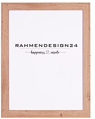 Rahmendesign24 Cadre photo Tokio 60 x 84 cm, chêne naturel, amovible, cadre pour poster, puzzle, cadre