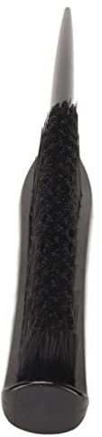 HUSHUI Spazzola per Cotonare i Capelli per Volume e Styling con Design Ergonomico in Formato Portatile per Tutti i di Capelli (Nera)