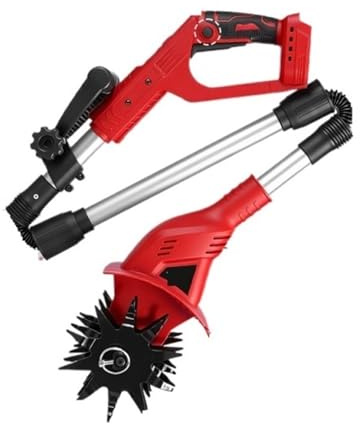 Rototiller Eléctrico Sin Escobillas De 1600W, Cultivador, Cortacésped, Escarificador Inalámbrico, Herramienta Jardín For Pin Batería Potente Y Eficiente