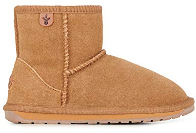 EMU Australia Kids Wallaby Mini Wool Boot, Chestnut, Size 35