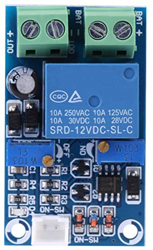 FTVOGUE Placa de Protección de la Batería 12V Baja Tensión Cortada Bajo Voltaje Interruptor Automático en el Módulo de Protección de Recuperación