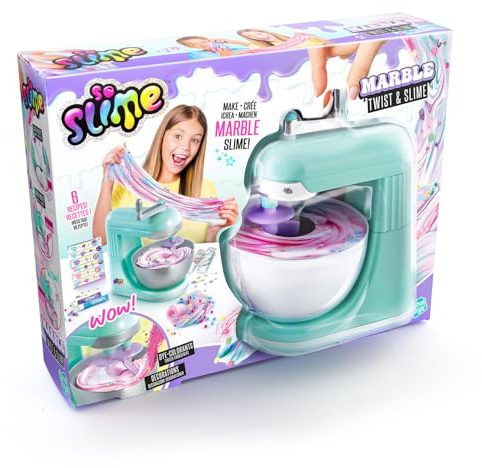Canal Toys - So Slime DIY Marmor-Schleim Mixer - Kreativset zum Mischen von Fluffy & Butter Schleim - Duft-Schleim mit Charms und Perlen - Squishy - Schleimherstellung für Kinder ab 6 Jahren - SSC 229