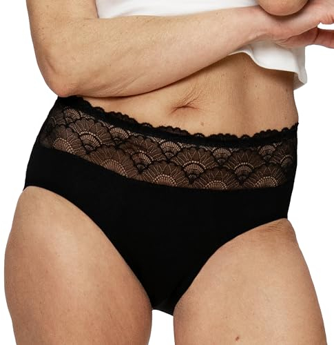 femtis EMMA Inkontinenz Slip Damen waschbar | Ersetzt Windeln für Erwachsene & Wochenbett Binden | Wochenbett Unterwäsche für Frauen aus Bio-Baumwolle | Alternative zu Erwachsenen Windel | XXL