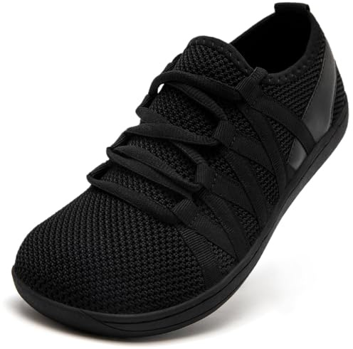 VLHGCG Zapatillas Barefoot Mujer Zapatos Descalzos Minimalistas Sneakers Barefoot Shoes para Trail Running Correr Caminar Gimnasio Senderismo