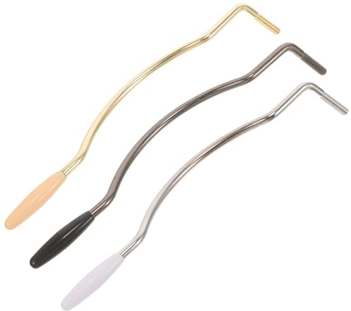 YARNOW Brazo de Trémolo Curvado Accesorio Fácil de Usar de Acero Inoxidable para Ajustar la Tensión Cuerdas en 5 y 6 Mm para Guitarra Eléctrica