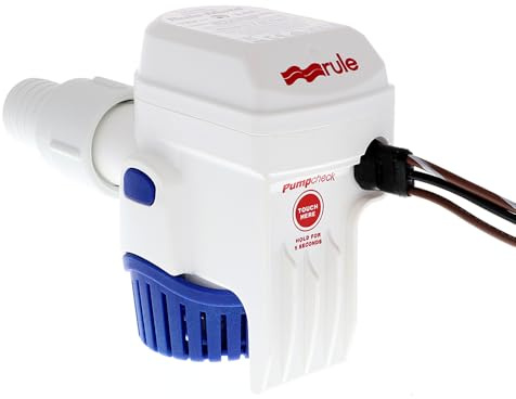 Rule Mate 500 Fully Automated Bilge Pump - 12V [RM500B],White