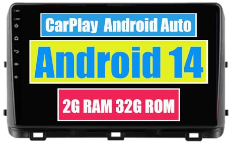 RoverOne Radio estéreo de coche para Kia Ceed 3 CD 2018 2019 2020 2021 2022 con CarPlay Android Auto reproductor multimedia navegación GPS pantalla táctil Bluetooth WiFi