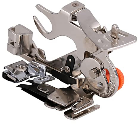 WPKD BLUEIY Prensatelas Maquina Coser,Máquinas de Coser Prensatelas Pie,para Volantes Prensatelas Tela de una Sola Capa Pliegues Pequeños(7,5x3,7x4,7cm)