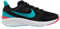 Nike Star Runner 4 ältere Kinder Laufschuh, Black/Dusty Cactus-Bright Crimson-White, 39 EU