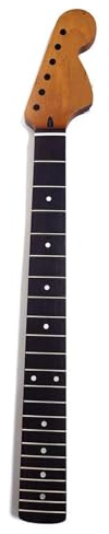 Gitarrhals DIY Ersättning 22 Fret Rostad Maple Neck Rosewood Gripbräda För ST Gitarr Ersättningsdelar
