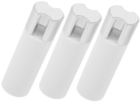 HAMPPLIES Piezas de Persianas Enrollables 3piezas Blanco Hierro y Plástico | Perilla del Cordón Persiana, Pesos para Cordones de Persianas Enrollables, Barra de Cortina Ajustable