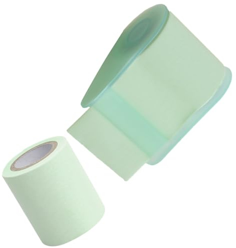 MAGICLULU Notas Adhesivas Multifunción 3 Piezas 2 Recambios Verdes Papel de Nota Portátil Adhesivo Fuerte para Oficina Escuela y Uso Diario en Hogar Rollo Decorativo