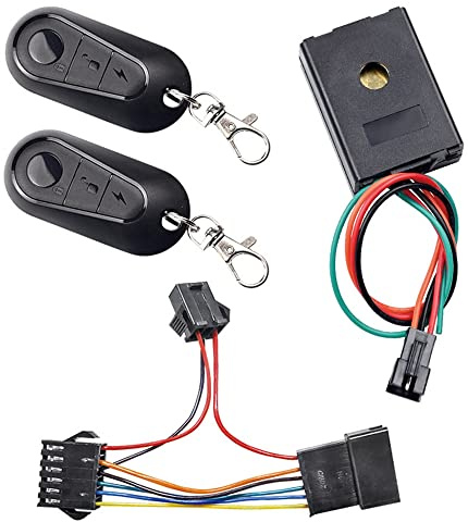 Lafeier E-Bike Alarm System 36V 48V 60V 72V with Dual Switch for Electric Bicycle Motorcycle Scooter Brushless Controller
