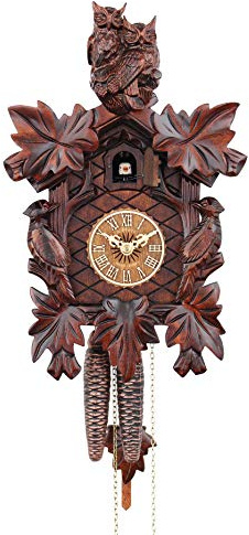 HerrZeit by Adolf Herr Cuckoo Clock - The Wise Owls