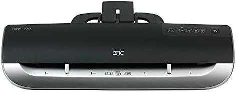 GBC Laminiergerät A3 Fusion 3000L, High Speed Laminieren, 1 Min. Aufwärmzeit, Heiß- und Kaltlaminieren, Für Büro & Schule, 75 bis 125 mic Laminierfolien, Schwarz, 4400749EU