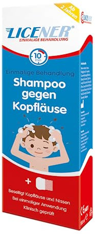 Licener® von ratiopharm: Shampoo mit natürlichem Neem-Extrakt. Mit nur einer Behandlung Kopfläuse und Nissen beseitigen, 100 ml