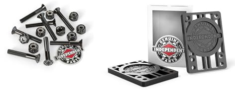 INDEPENDENT Skateboard Truck PHILLIPS 1 1/4 Hardware and 1/4 Riser Pad