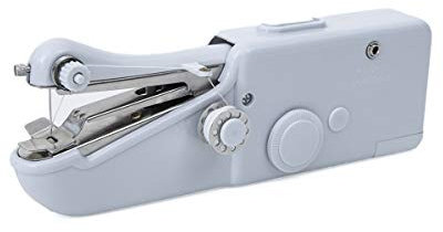 JML Magic Stitch Handheld Sewing Machine - Compact & Portable for On-the-Go Repairs, Sewing Kit Accessories, Denim to Delicate Fabric Repair, Cord-free Battery Operation, with Thread Spools Included