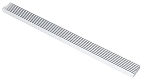 Disipador de Calor de Aluminio, 1x Disipador de Calor de Aluminio 300 mm * 25 mm * 10 mm para diodos emisores LED de Alta Potencia