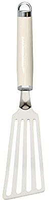 KitchenAid Flex Turner, Large Spatula, Durable and Washable Turner, Almond Cream