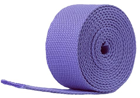 YunYunRem bomullsband för väskor handtag rem, 50 mm x 5, 10, 20 meter