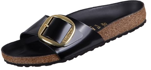 BIRKENSTOCK adult Madrid BB LENA High Shine schwarz Gr. 39