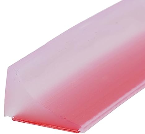 2 m - Barriera d'acqua doccia, striscia impermeabile sigillata, rivestimento per controsoffitto cucina, barriera d'acqua autoadesiva, striscia in silicone flessibile per bagno, pavimento, lavandino