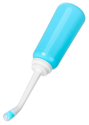 Po Dusche Tragbares Bidet für Toilette Portable Bidet 500ML Poduschen Peri Flasche Reise Bidet Flaschen mit Doppeldüse Intimdusche Wochenbett