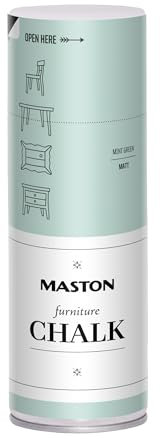 Maston Spray Paint Furniture Chalk Matt Mint Green 400ml