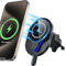 SODI Handyhalterung Auto, MagSafe autohalterung, 360° drehbare, 15W Schnelllade-magsafe ladegerät, Wireless Charger kompatibel mit iPhone 16/15/14/13/12