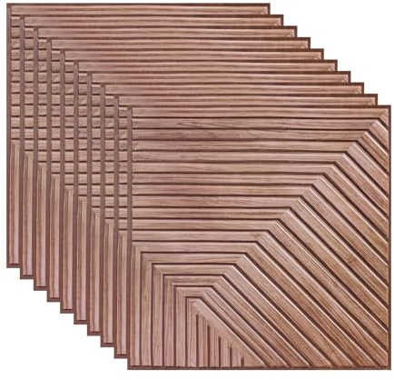 10 paneles acústicos autoadhesivos, 30 x 30 cm, para aislamiento acústico de pared, paneles acústicos, paneles para gaming, paneles fonoabsorbentes, placas acústicas para estudio de grabación (grano