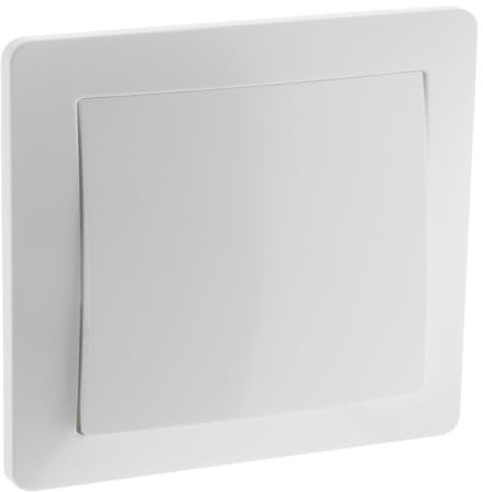 Zenitech Va et Vient encastré 10A - Blanc - Orys