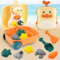 Set di 8 giocattoli per la sabbia, per la spiaggia, per la sabbia, per bambini, con valigetta da viaggio, per la sabbia, annaffiatoio, pale, giocattolo per l'acqua per bambini a partire da 2 3 4 5 6