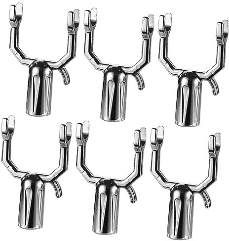 HAKIDZEL Lot De 6 Fourches De Support d'arbre en Alliage D'aluminium pour Jardin Et Verger, Support De Branche De Plante Fruitière Léger Et Résistant, Outil De Redressement Et Maintien des Branches