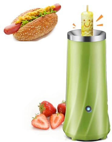 Electric Egg Roll Maker, Hot Dog Roll Machine, Omelette Maker with Automatic Rising & 304 Stainless Steel - Non-Stick Breakfast Tool for Quick Omelettes and Hot Dogs