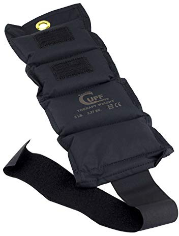 Cando Econocuff Wrist/Ankle Weight - 5 lb. - Black