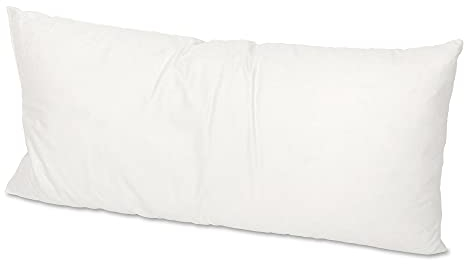 MSS e.K. Federkissen | Größe: 30 cm x 70 cm | Füllgewicht: je 550 Gramm | 100% Baumwolle | kein Lebendrupf | Kissenfüllung | NOMITE Zertifiziert - milbenfrei | schadstoffgeprüft