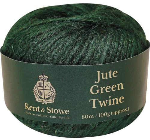 Kent&Stowe 70100800 Jute Twine Green 80m (100g)