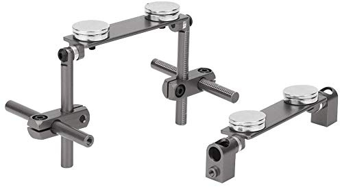 Kit di montaggio della Calotta del Corpo Magnetico in Lega di Alluminio Adatto per il Modello di Auto da Corsa HSP 1/10 RC(Titanio)