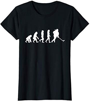 Eishockey Frau Evolution Trikot - Eishockey Frauen Team T-Shirt