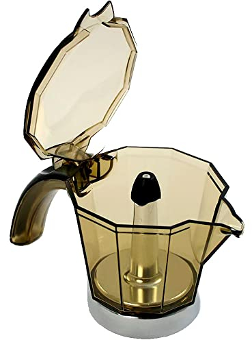 Delongui Alicia 6 Tazze Caraffa e Coperchio Caffettiera Moka Elettrica EMK6 (non compatibile con Alicia Plus EMKM6)