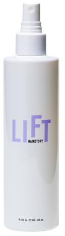 Hairstory Lift, Heat Activated Volumizing Hair Spray, Root Booster for All Hair Types, Lifts Roots & Adds Volume to Thin Hair, Nourishes & Moisturizes, 8oz