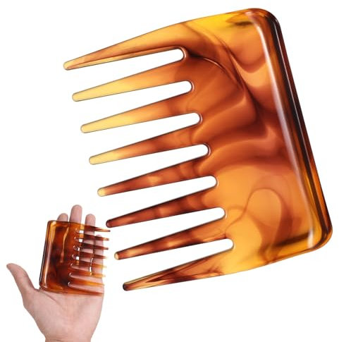 Mini Wide-Tooth Detangling Hair Comb for Wet Curls Portable Travel and Shower Comb for Women's Everyday Care