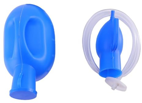 KOMBIUDA Bottiglia per Urine 2000ml in Plastica con Tubo Rimovibile e Coperchio, Portatile e Facile da Trasportare, per Auto e Viaggi